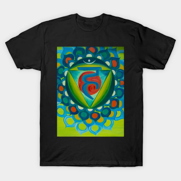 Throat Chakra 5 T-Shirt by yousufi